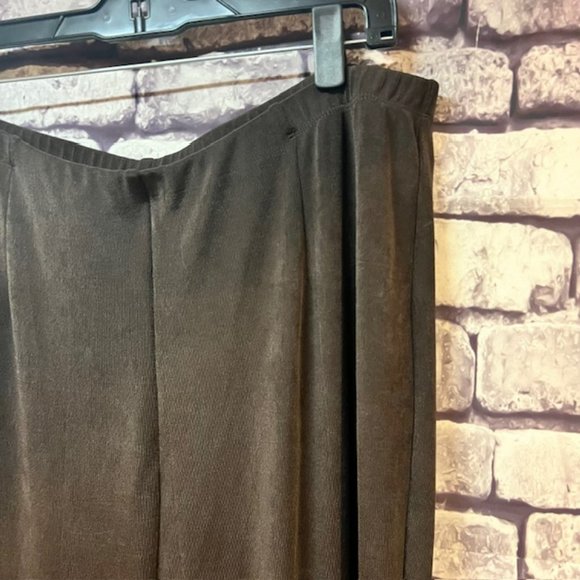 Chico's Travelers NWT Brown Pull On Pants Size XL - Picture 4 of 9